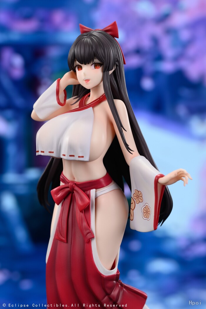 Eclipse Collectibles 1/6 春日巫女 美咲 Misaki PVC完成品_1