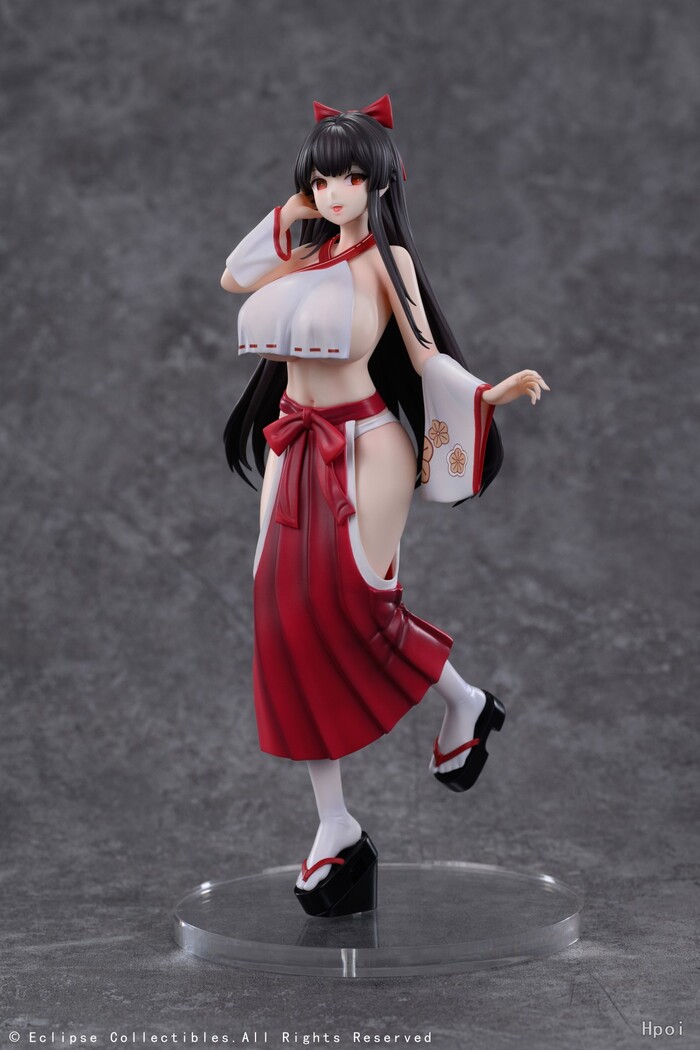 Eclipse Collectibles 1/6 春日巫女 美咲 Misaki PVC完成品_2