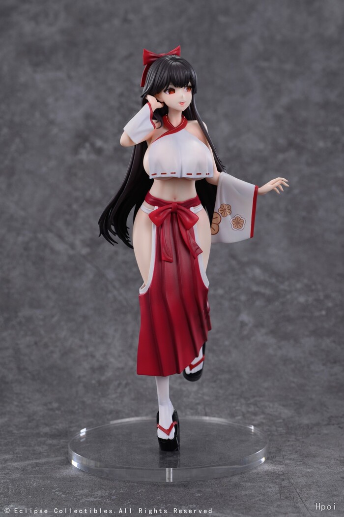 Eclipse Collectibles 1/6 春日巫女 美咲 Misaki PVC完成品_4