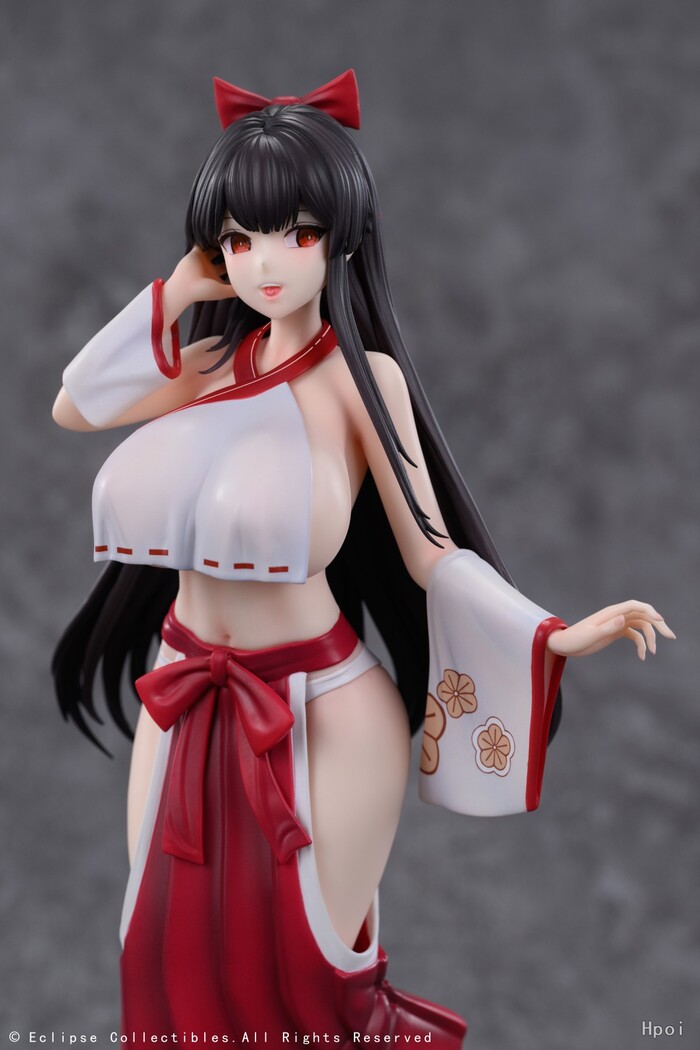 Eclipse Collectibles 1/6 春日巫女 美咲 Misaki PVC完成品_6