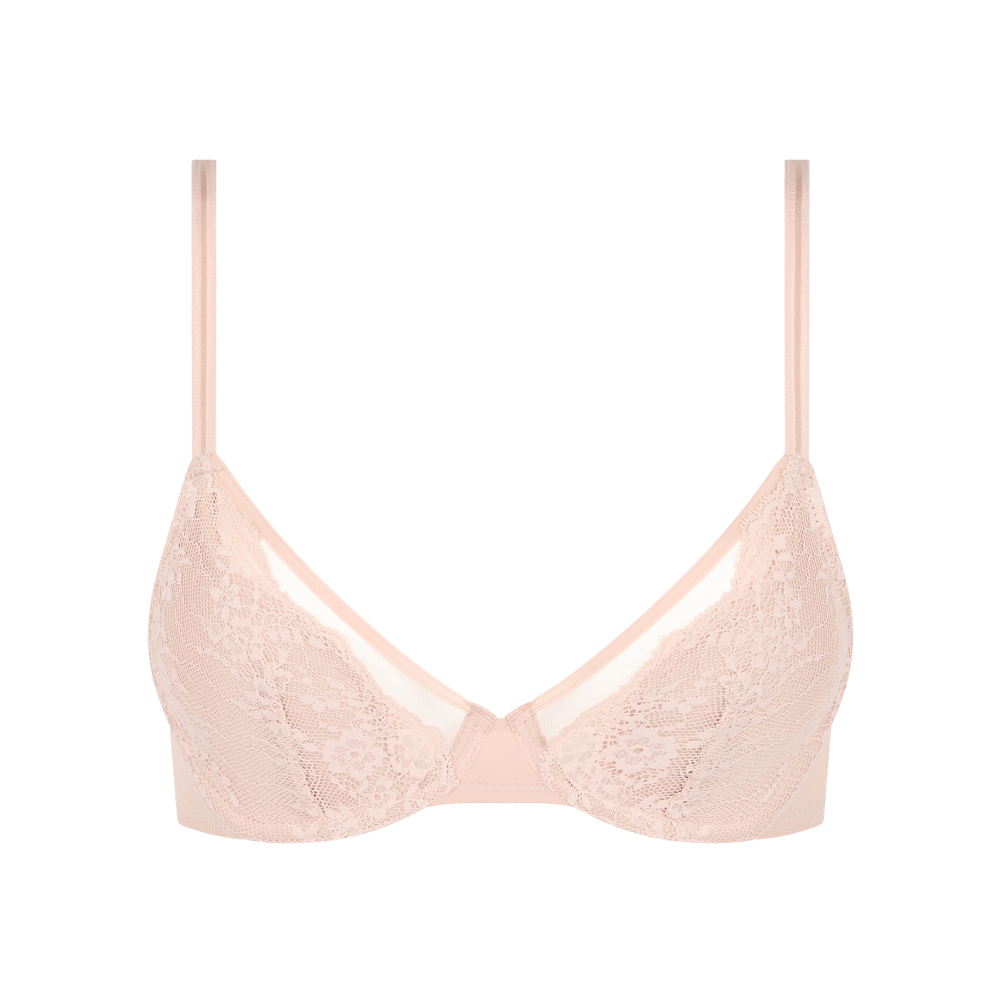 【Chantelle Pulp】深V Spacer T-Shirt Bra 內衣>CDE>玫瑰石英粉(22MND_0RG)【Crush】_3