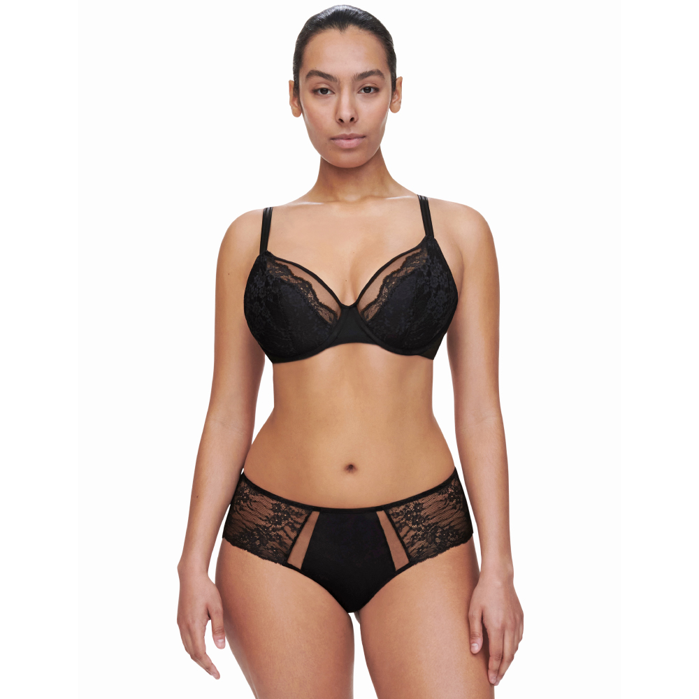 【Chantelle Pulp】深V Spacer T-Shirt Bra 內衣>CDE>黑色(22MND_011)【Crush】_2