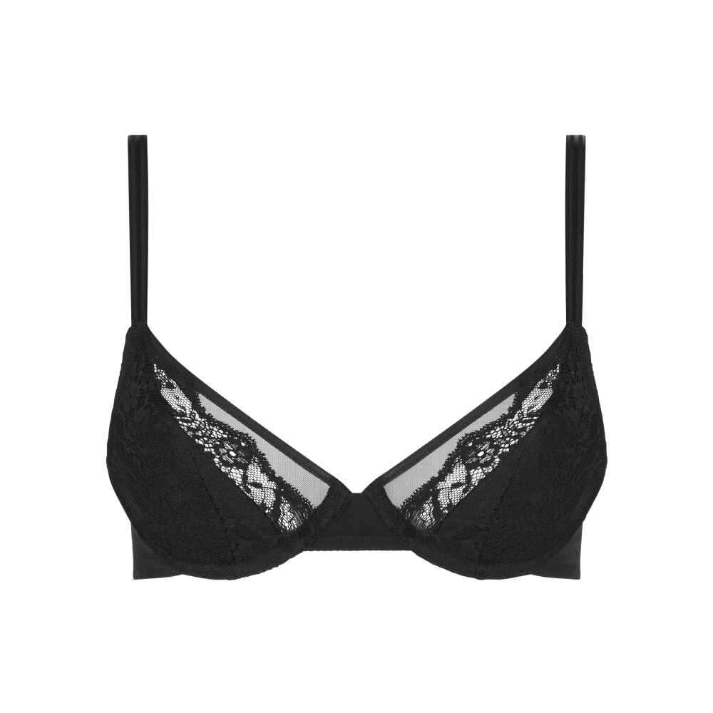 【Chantelle Pulp】深V Spacer T-Shirt Bra 內衣>CDE>黑色(22MND_011)【Crush】_3