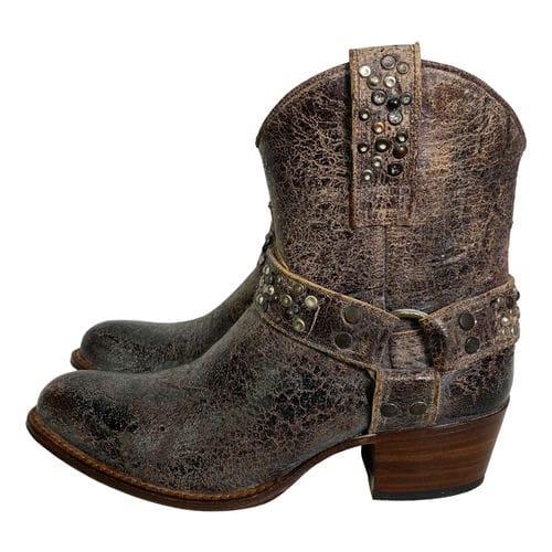 【高雄大立店】FRYE/牛仔靴/6/