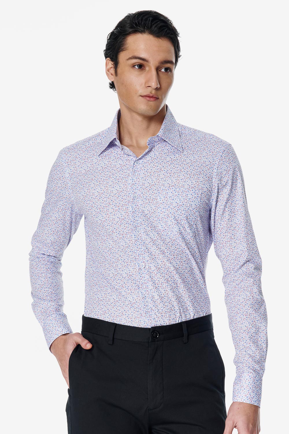 SST&C Dot Starry Sky Slim Fit Shirt | 00062503002_0