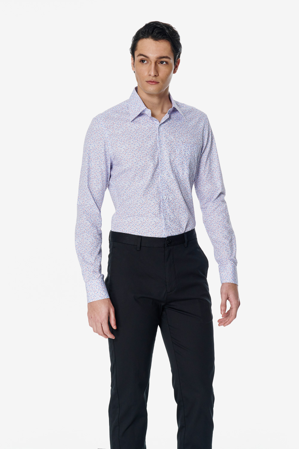 SST&C Dot Starry Sky Slim Fit Shirt | 00062503002_1
