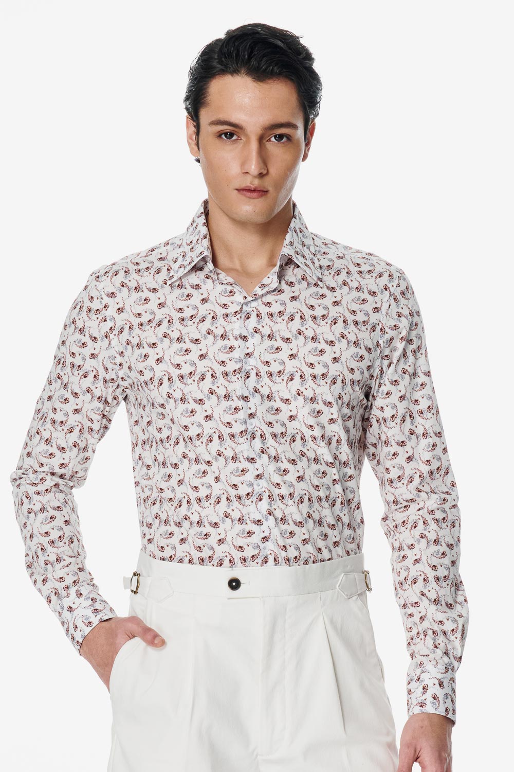 SST&C Psychedelic Paisley Slim Fit Shirt | 00062503003_0