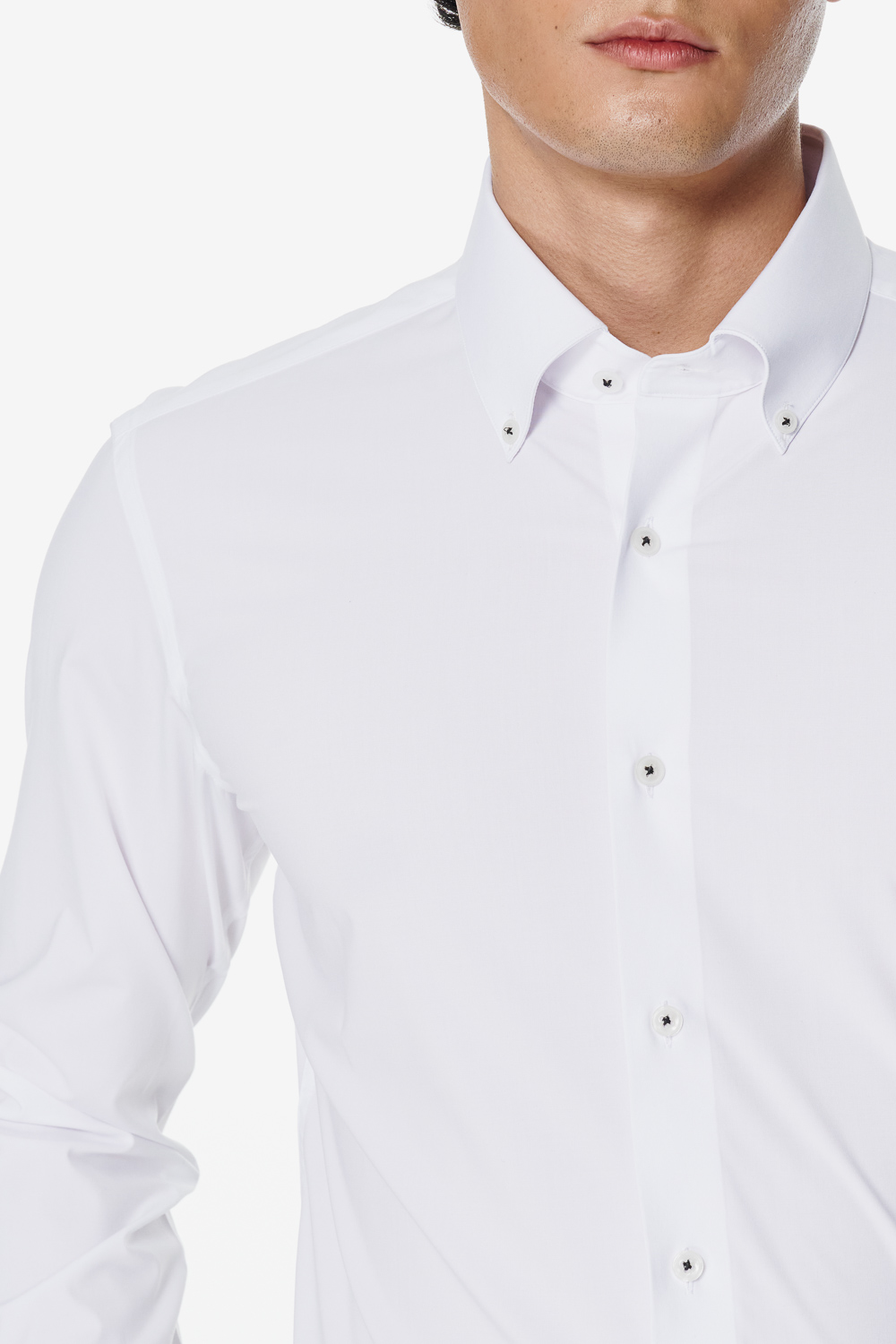 SST&C White Slim Fit Shirt | 00062503013_2