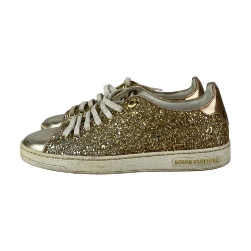 【環球桃園A8店】LOUIS VUITTON/低筒運動休閒鞋/36/CL 0137