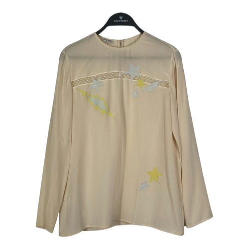 【高雄大遠百店】MIU MIU/罩衫/38/