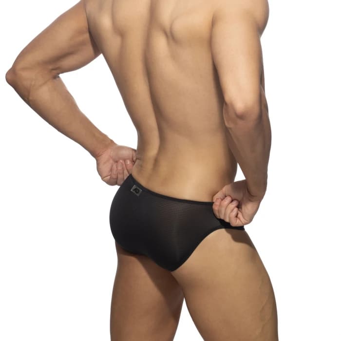 西班牙 Addicted 速乾比基尼內褲三角內褲-黑色 VELOZ DRY BIKINI BRIEF (AD1329)_2