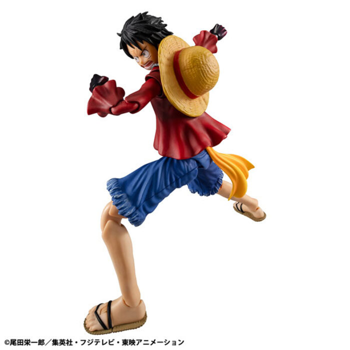 MegaHouse V.A.H 航海王 海賊王 蒙其·D·魯夫武裝色的霸氣 可動完成品_2