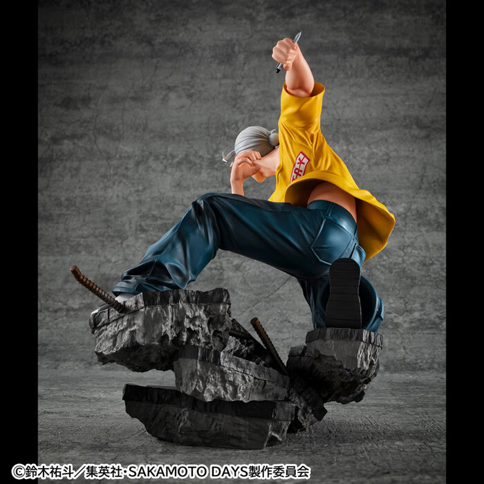 MegaHouse 坂本日常 坂本太郎 PVC完成品_4
