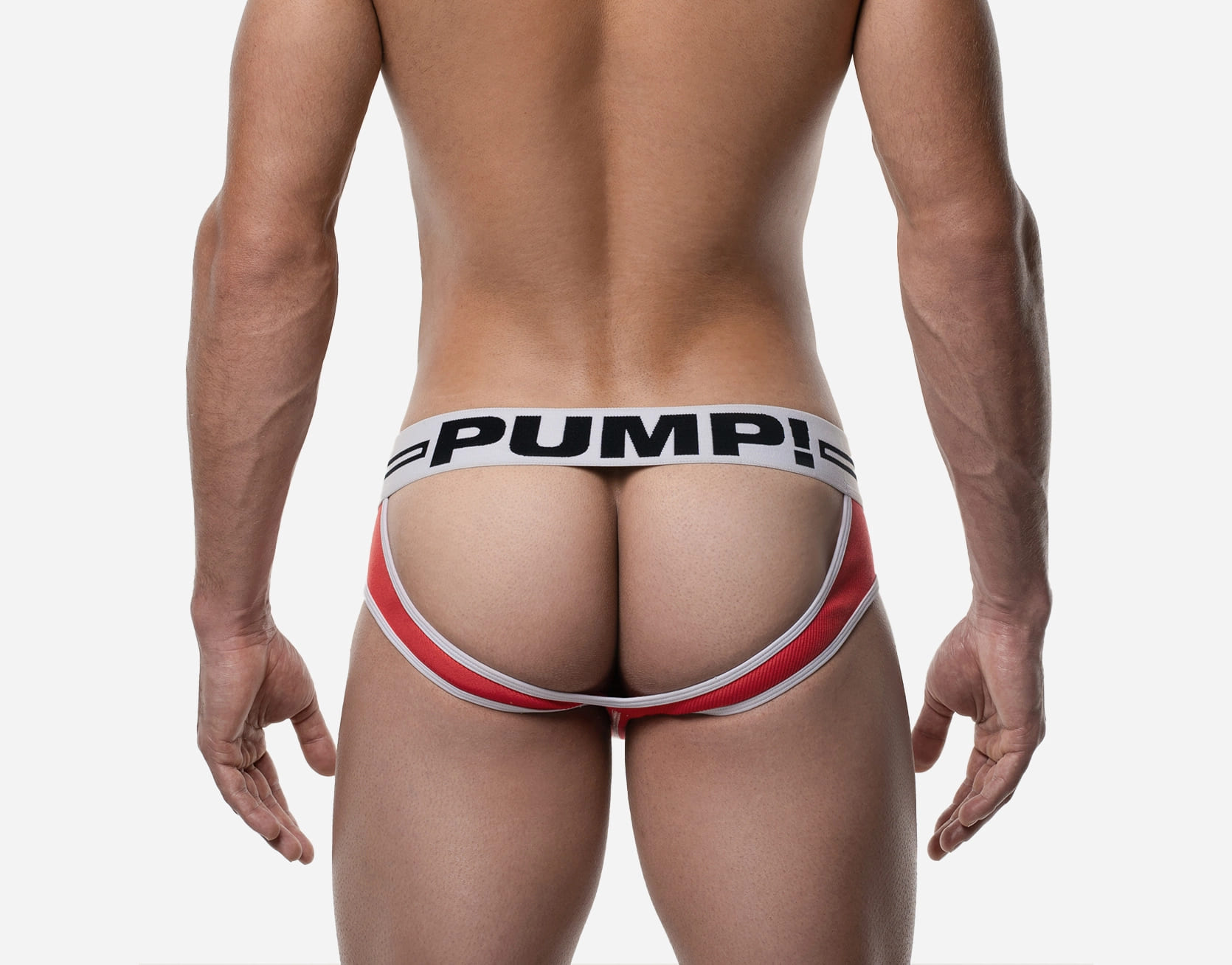 加拿大 PUMP!  決勝後空內著 Round2 Backless Brief-紅色 12080_2