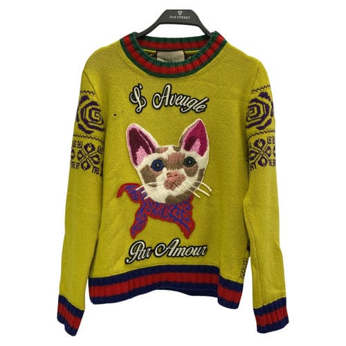 【南港店】GUCCI/針織毛衣/M/435828-X1331