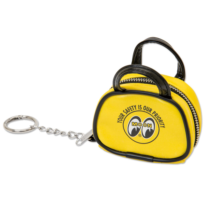 MOONEYES MKR206 MINI BAG POUCH KEY RING 迷你 零錢包 / 鑰匙圈 (黃色)_1