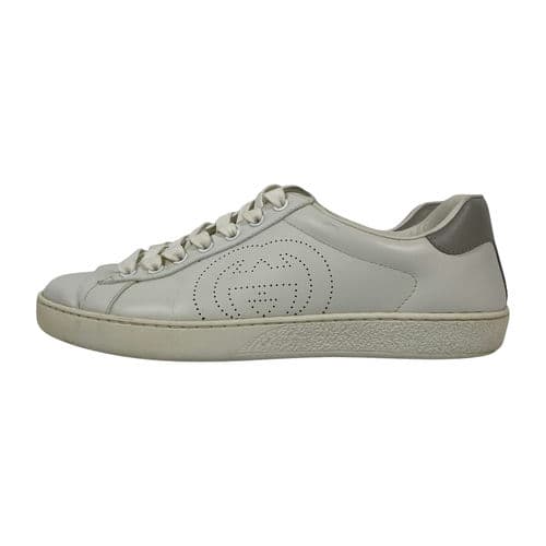 【環球板橋車站店】GUCCI/低筒運動休閒鞋/US6/718759