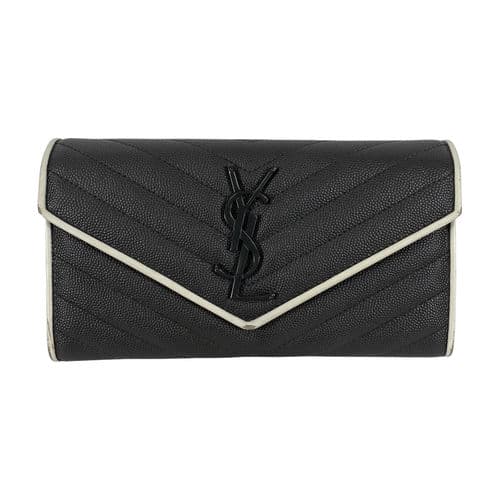 【新光三越台南中山店】YVES SAINT LAURENT/長夾錢包//372264