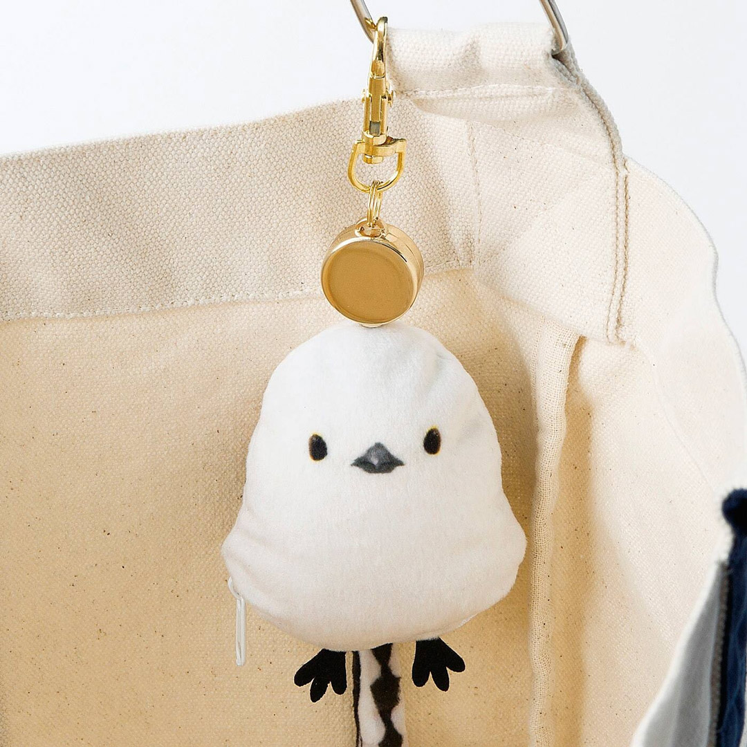 【雪仙子伸縮鑰匙包】新作! 現貨 日本 Felissimo YOU+MORE! 銀喉長尾山雀鑰匙小包/3款 拉鍊零錢包 北海道小精靈 日本原裝進口 熱賣中!_2