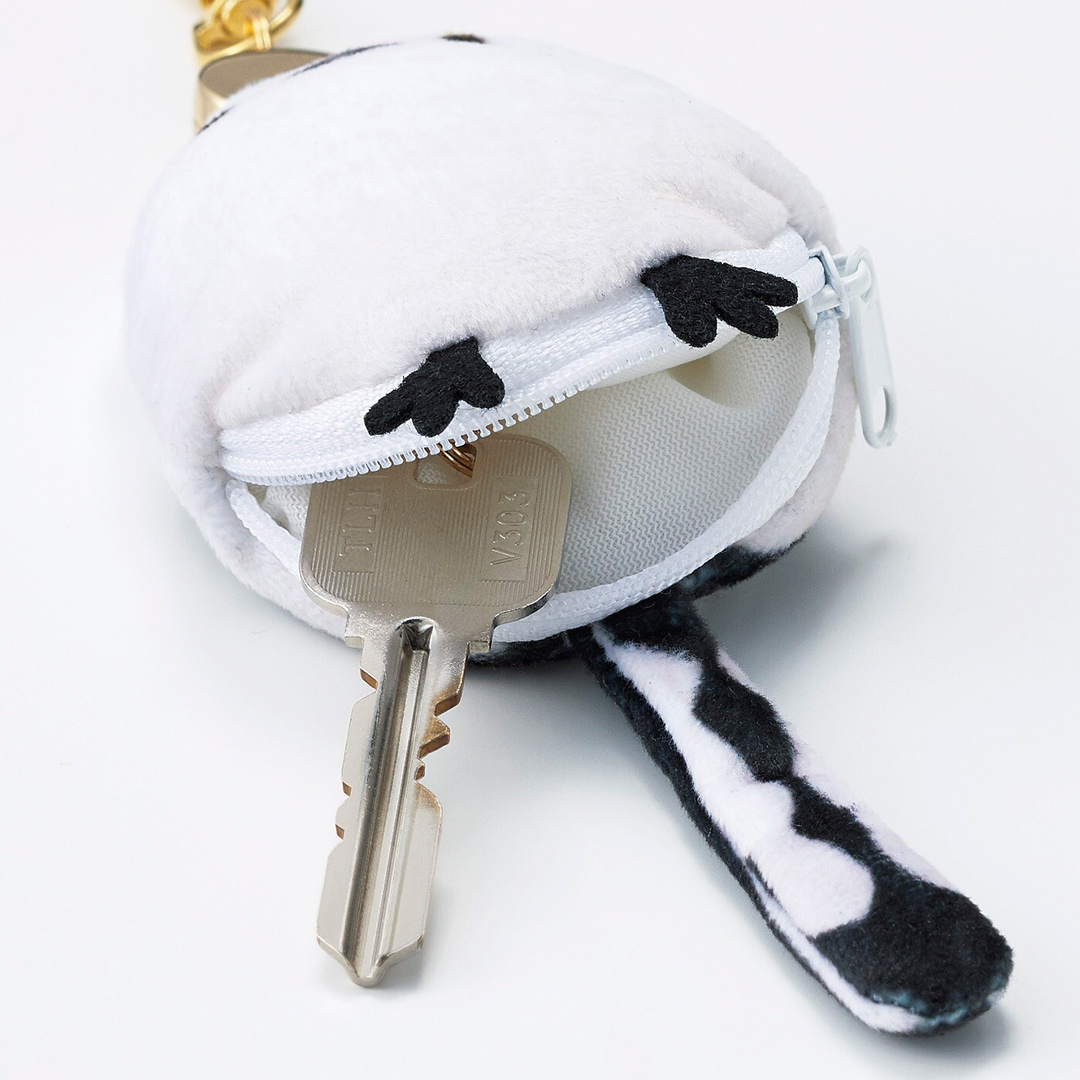 【雪仙子伸縮鑰匙包】新作! 現貨 日本 Felissimo YOU+MORE! 銀喉長尾山雀鑰匙小包/3款 拉鍊零錢包 北海道小精靈 日本原裝進口 熱賣中!_3