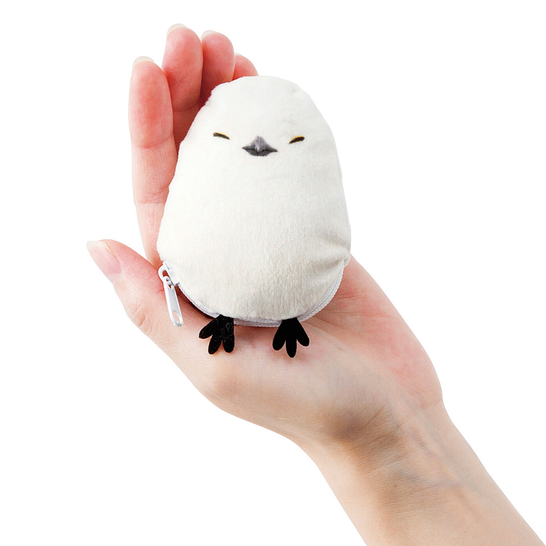 【雪仙子伸縮鑰匙包】新作! 現貨 日本 Felissimo YOU+MORE! 銀喉長尾山雀鑰匙小包/3款 拉鍊零錢包 北海道小精靈 日本原裝進口 熱賣中!_4