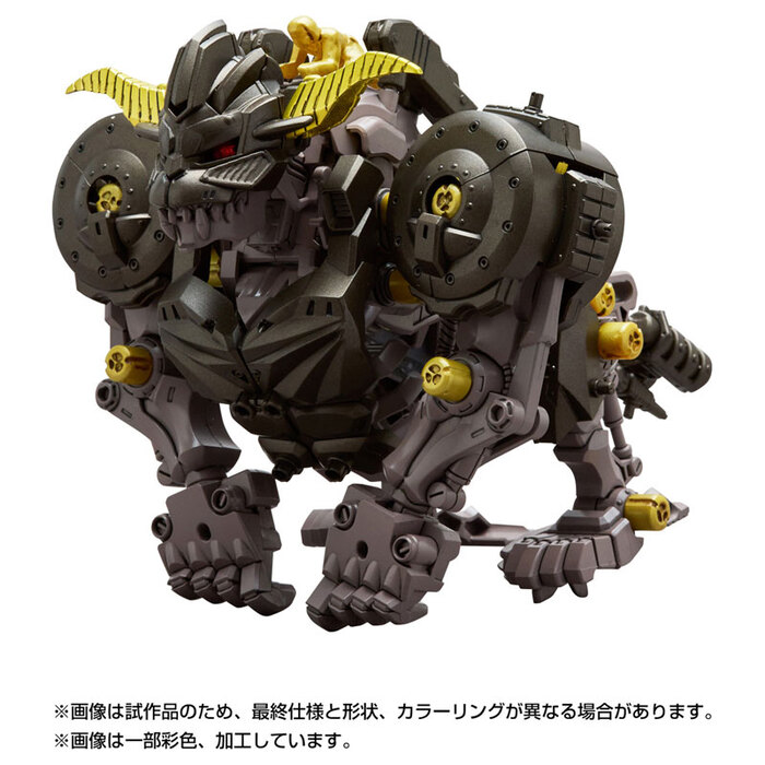 TAKARATOMY 魔物獵人 機獸新世紀 金獅子 格鬥金剛 組裝模型_6