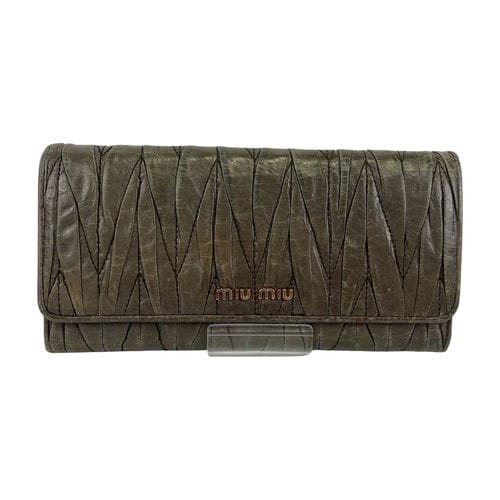 【台北西門店】MIU MIU/長夾錢包//5M1109