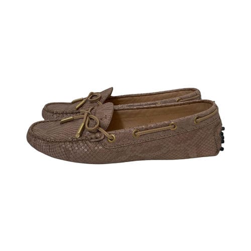 【台北車站館前店】TOD’S/帆船鞋/37/