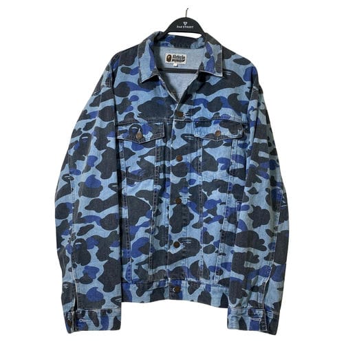 【環球新北中和店】A BATHING APE/牛仔外套/L/001LJJ301008M