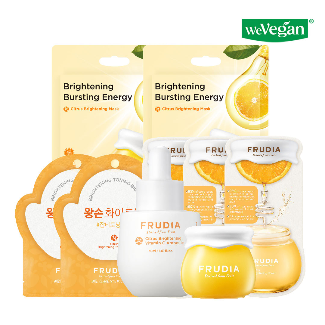 FRUDIA【精準打擊組】靈光乍現 柑橘C激亮安瓶精華組合✨消除斑點 瑕疵 膚色不均_0