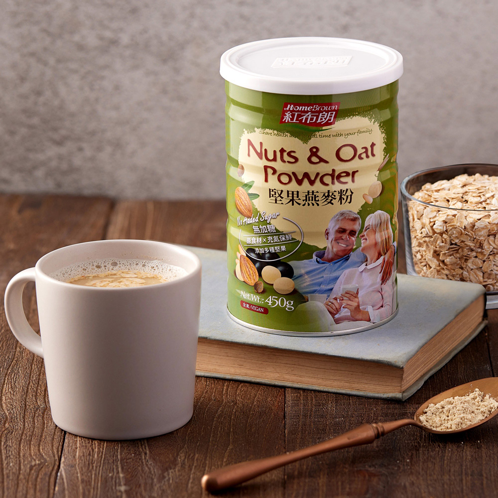 【HOME BROWN】Nuts and Oat Powder 450g_0