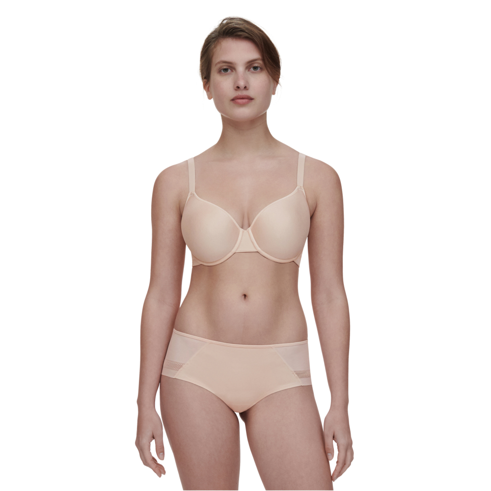 【Chantelle Easy Feel】3D記憶纖維T-shirt Bra內衣>BCD>粉膚色(914N1_01N)【Easy Invisible】_3