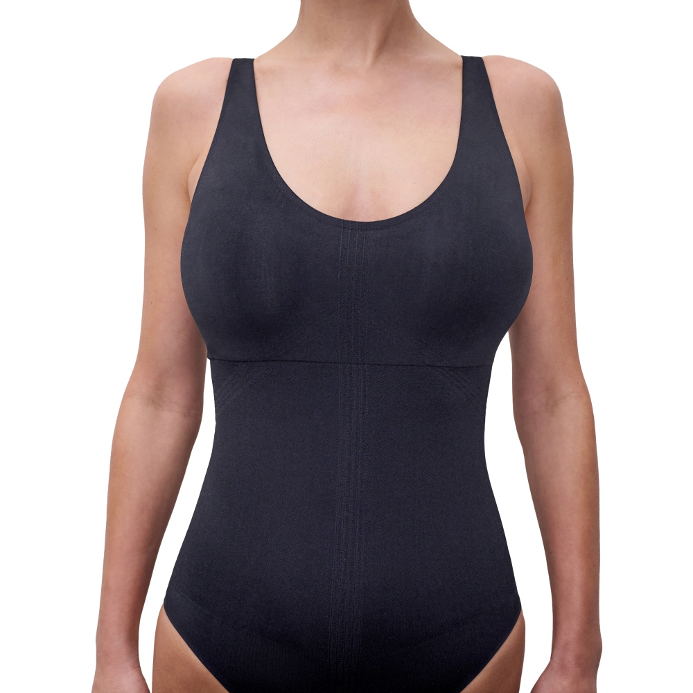 【Chantelle Lab】連身Body>S-XL>黑色(10UT0_011)【Smooth Comfort】_1