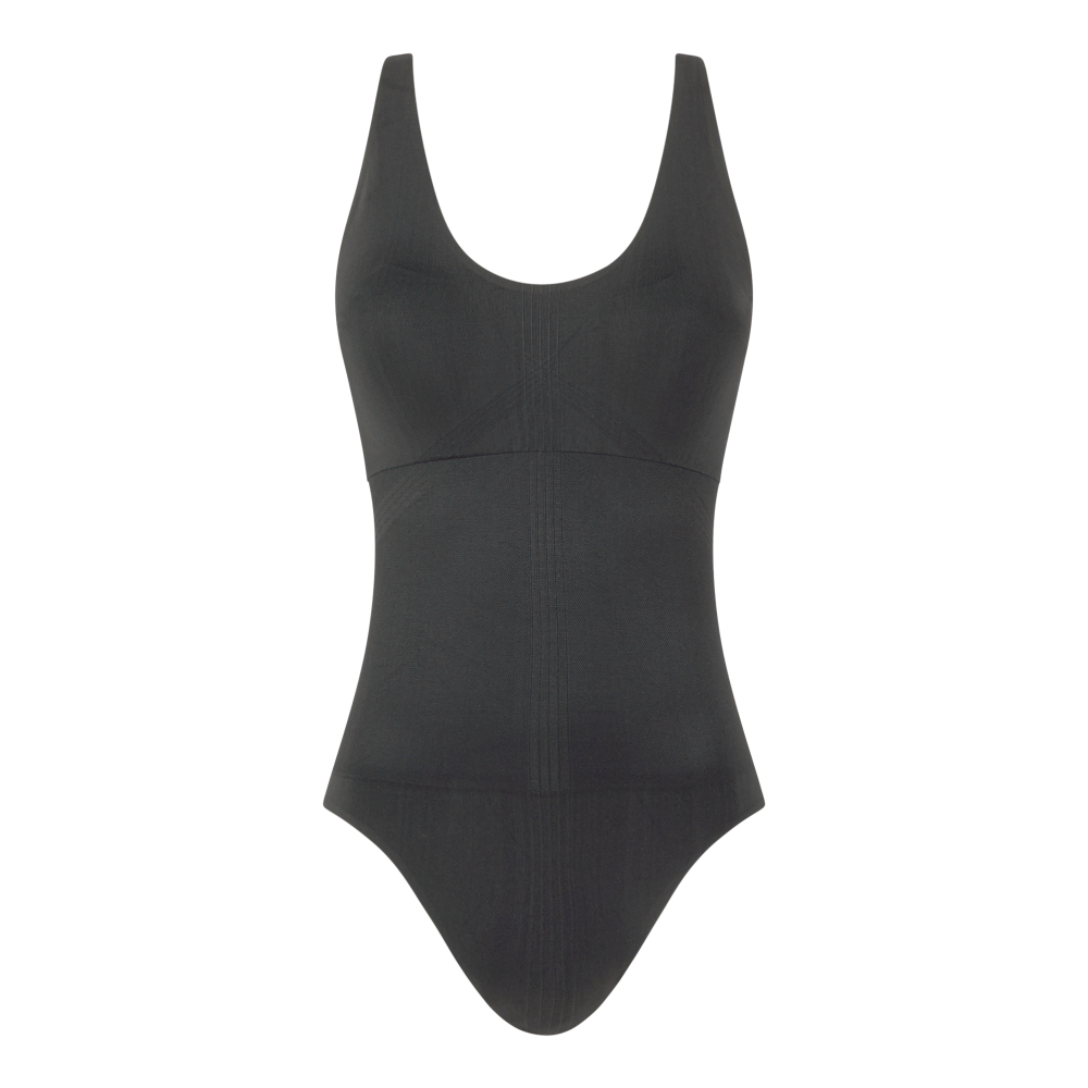 【Chantelle Lab】連身Body>S-XL>黑色(10UT0_011)【Smooth Comfort】_4
