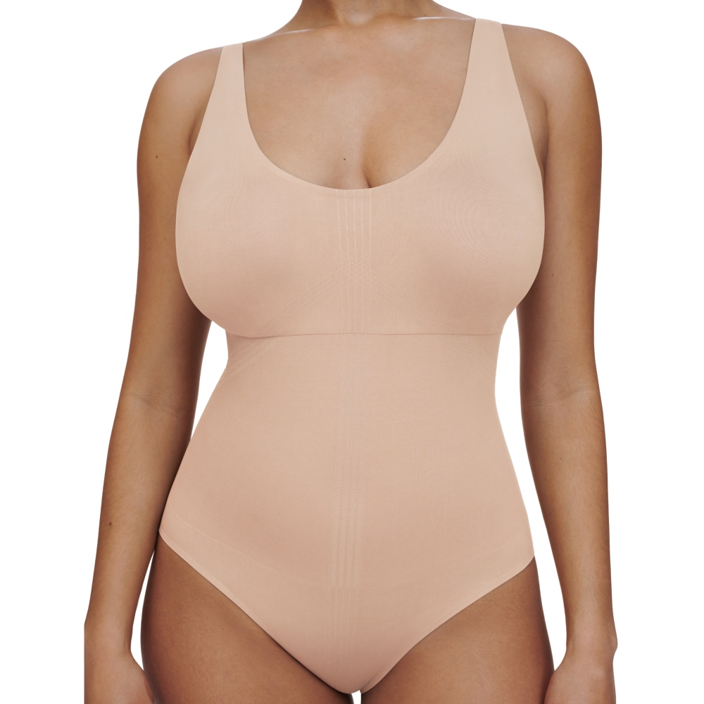 【Chantelle Lab】連身Body>S-XL>膚色(10UT0_00Q)【Smooth Comfort】_1