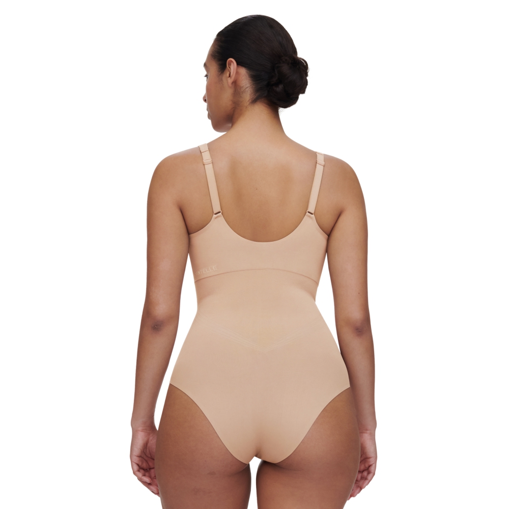 【Chantelle Lab】連身Body>S-XL>膚色(10UT0_00Q)【Smooth Comfort】_3