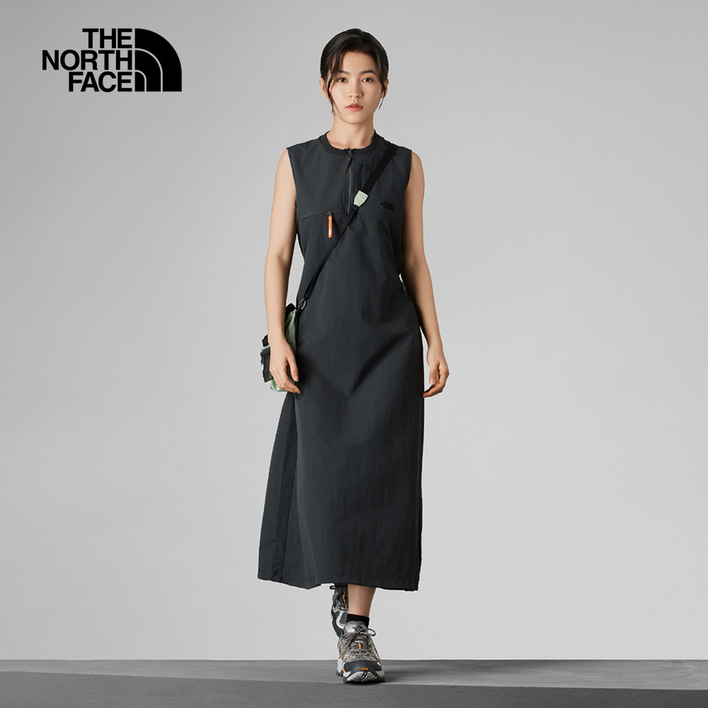 The North Face北面UE女款灰色DWR防潑水連身裙｜8DHM0C5_0