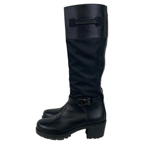 【台北西門店】PRADA/長靴/22.5cm/3W4952
