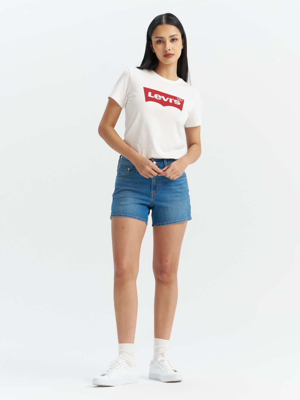 Levi’s® 女款 牛仔褲 牛仔短褲 人氣新品