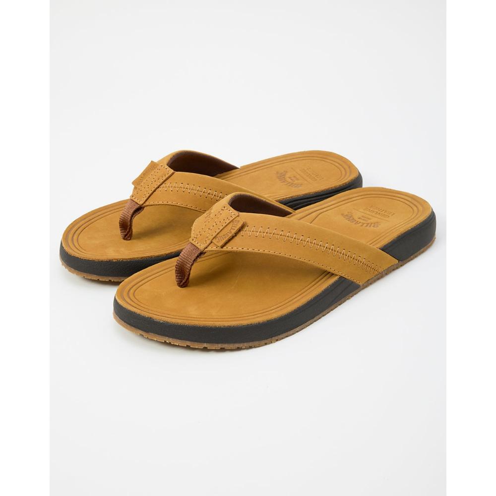 【BILLABONG】Leather Thongs 夾腳拖鞋 棕色 (BF011927)_1