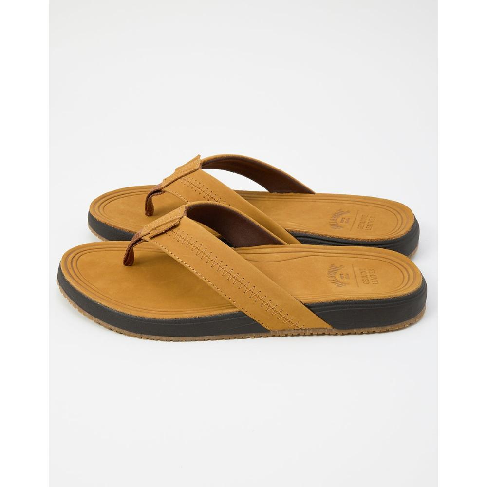 【BILLABONG】Leather Thongs 夾腳拖鞋 棕色 (BF011927)_2