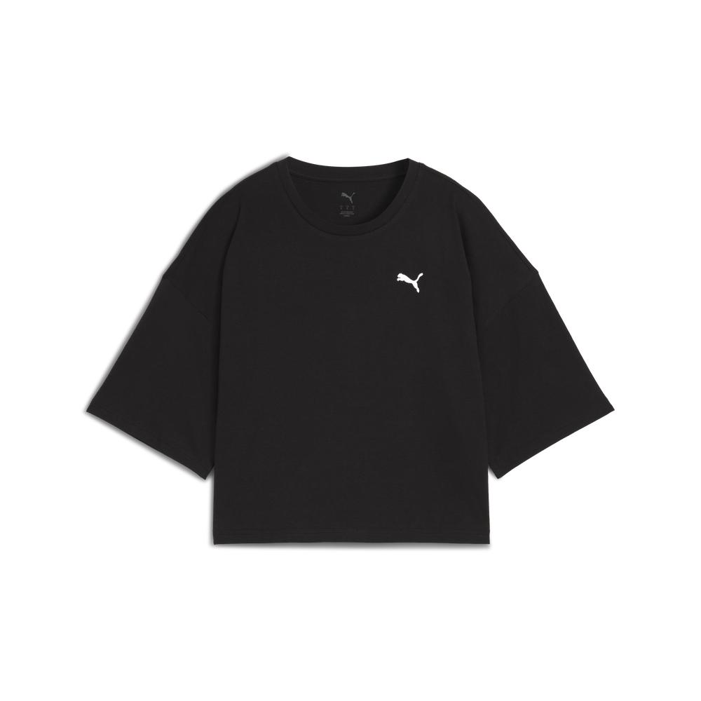 PUMA 流行系列ESS寬鬆短版短袖T恤 女性_0