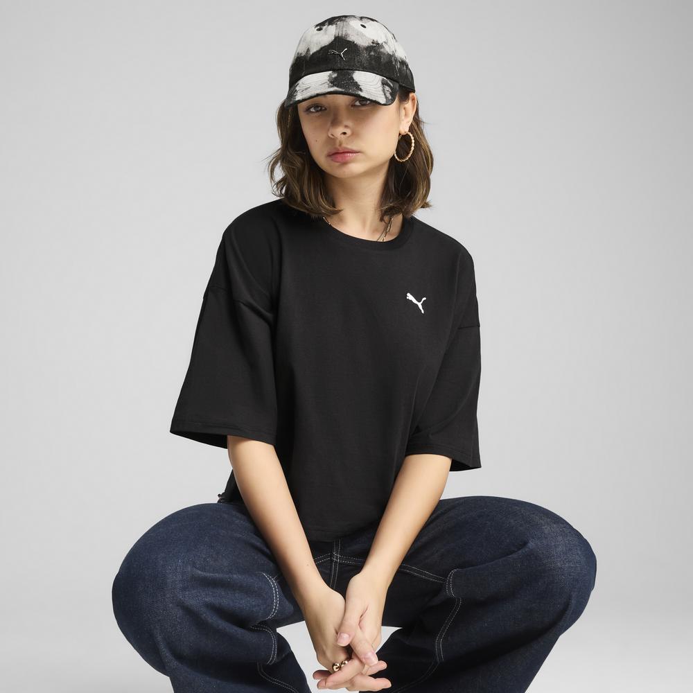 PUMA 流行系列ESS寬鬆短版短袖T恤 女性_2