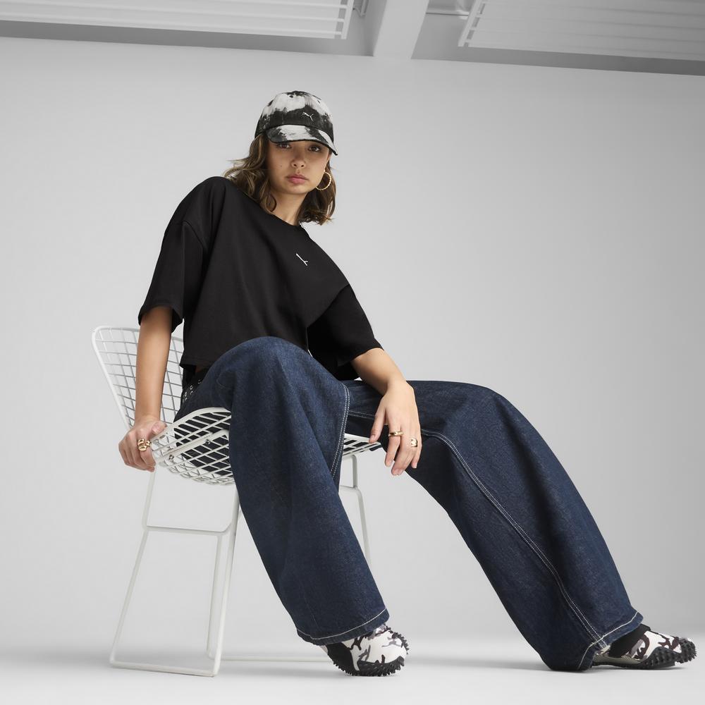 PUMA 流行系列ESS寬鬆短版短袖T恤 女性_4