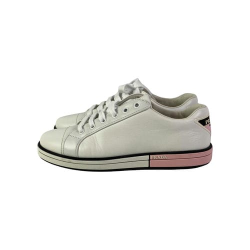 【京站時尚廣場店】PRADA/低筒運動休閒鞋/37/1e3471