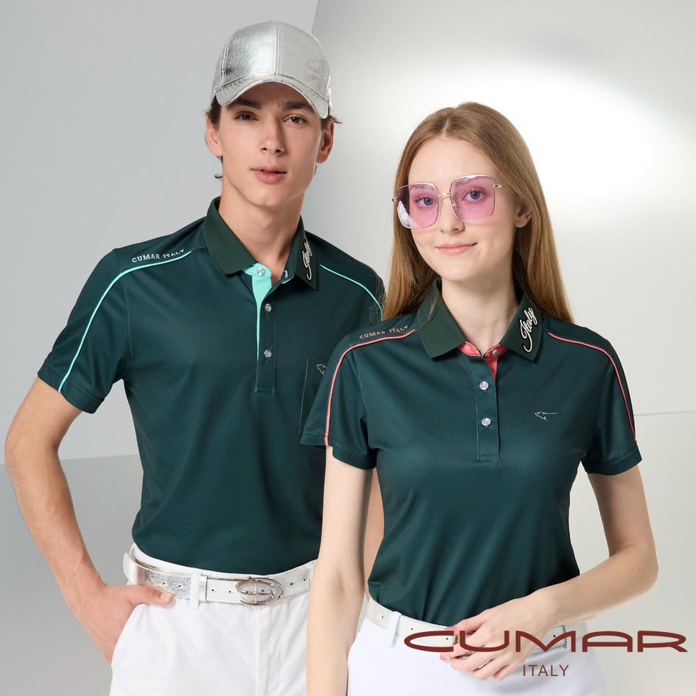 CUMAR 男女款短袖吸濕排汗POLO衫 / 251207&251208