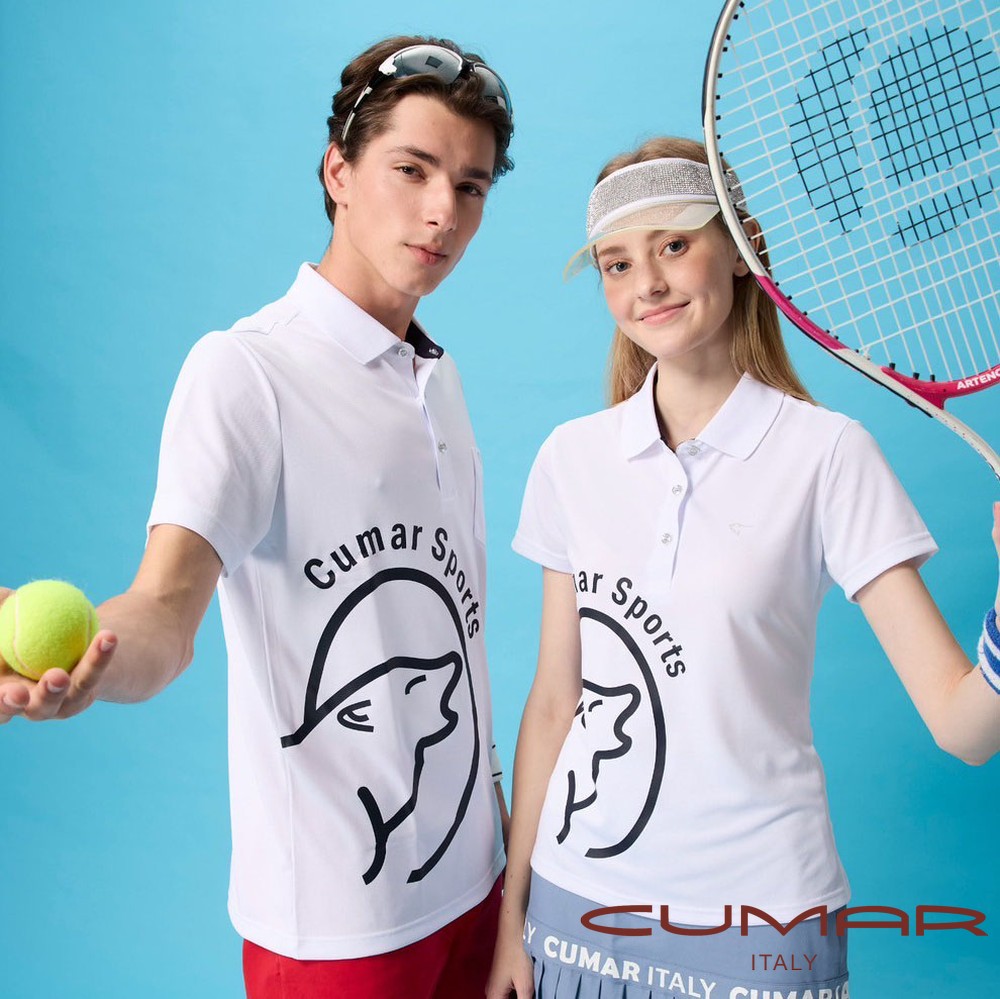CUMAR 男女款短袖吸濕排汗POLO衫 / 251219&251220