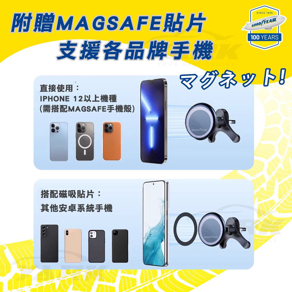 【固特異】出風口磁吸手機支架_2