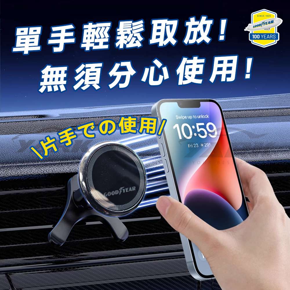 【固特異】出風口磁吸手機支架_3