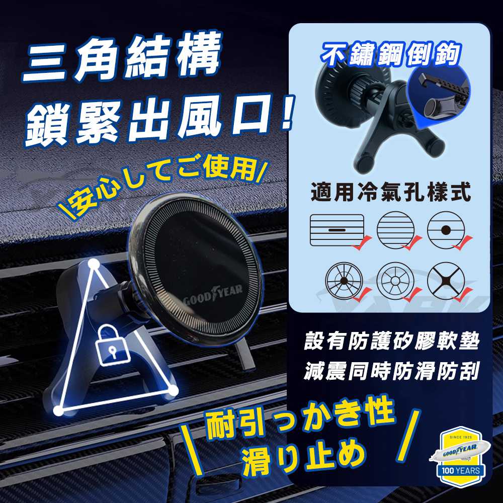 【固特異】出風口磁吸手機支架_5